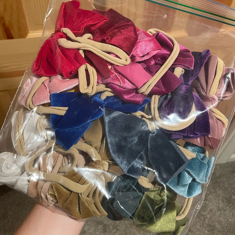 Assorted Velvet Hair Bows